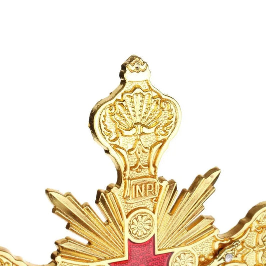 Church Relics Crucifix Figurine – Jesus Christ on Stand or Wall Cross